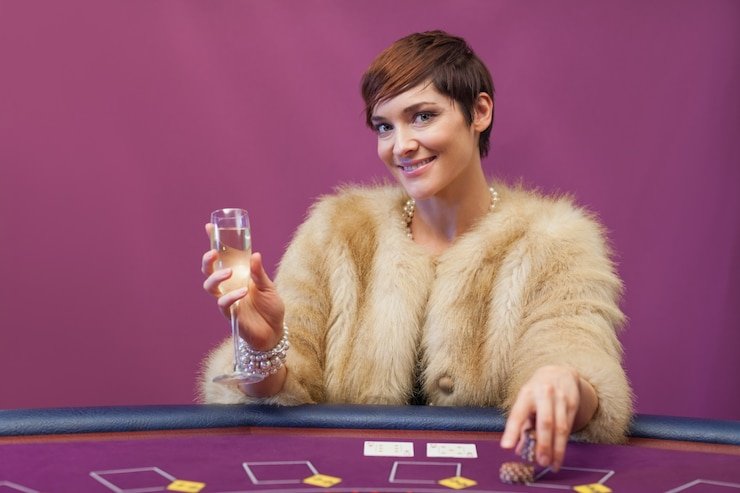 Antarmuka pembelian taruhan Speed Baccarat esslot dengan pilihan Player, Banker, Tie dan chip denominations